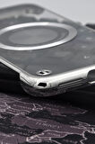 iPhone 11 Uyumlu Gümüş Gri Silver Renkli İnce Kenarlı Şeffaf Sert Kapak Kılıf