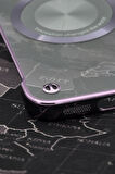 iPhone 14 Uyumlu Mor Renkli İnce Kenarlı Şeffaf Sert Kapak Kılıf