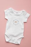 %100 Pamuklu Bebek Body - Hello Little One - Bebek Zıbın Badi