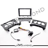 ÖZER ELEKTRONİK  PEUGEOT 3008 MANUEL 2009-2016 ANDROID TEYP ÇERÇEVE (9 INCH) - SOKET - CANBUS