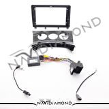 ÖZER ELEKTRONİK  PEUGEOT 3008 MANUEL 2009-2016 ANDROID TEYP ÇERÇEVE (9 INCH) - SOKET - CANBUS