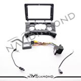 ÖZER ELEKTRONİK  PEUGEOT 3008 MANUEL 2009-2016 ANDROID TEYP ÇERÇEVE (9 INCH) - SOKET - CANBUS