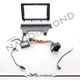 ÖZER ELEKTRONİK  PEUGEOT 3008 MANUEL 2009-2016 ANDROID TEYP ÇERÇEVE (9 INCH) - SOKET - CANBUS
