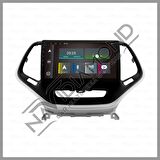 ÖZER ELEKTRONİK  JEEP CHEROKEE 2014-2018 GRİ 2 GB RAM 16 GB HAFIZA ANDROID MULTIMEDIA TEYP