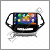 ÖZER ELEKTRONİK  JEEP CHEROKEE 2014-2018 GRİ 2 GB RAM 16 GB HAFIZA ANDROID MULTIMEDIA TEYP