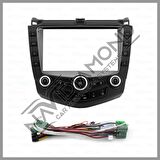 ÖZER ELEKTRONİK  HONDA ACCORD 2003-2007 ANDROİD TEYP ÇERÇEVE (10 INCH) - SOKET - CANBUS