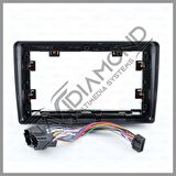 NAVIDIAMOND CHEVROLET CAPTİVA 2006-2012 ANDROİD TEYP ÇERÇEVE (9 INCH) - SOKET - CANBUS