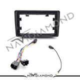 NAVIDIAMOND CHEVROLET CAPTİVA 2006-2012 ANDROİD TEYP ÇERÇEVE (9 INCH) - SOKET - CANBUS