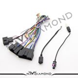 NAVIDIAMOND FORD FOCUS 3 ANDROİD TEYP ÇERÇEVE (9 INCH) - SOKET