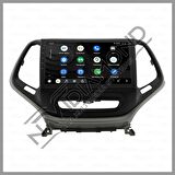 NAVIDIAMOND JEEP CHEROKEE 2014-2018 KAHVERENGİ 8 GB RAM 128 GB HAFIZA ANDROID MULTIMEDIA TEYP