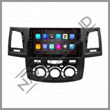 NAVIDIAMOND TOYOTA HILUX 2006-2015 MANUEL 8 GB RAM 128 GB HAFIZA ANDROID MULTIMEDIA TEYP