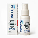 Infecta Klozet Tuvalet Temizleyici Hijyen Spreyi Seyahat Ve Çanta Boyu 50 Ml. Ikili Set