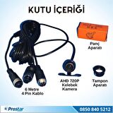 Navistar AHD 720P 4 Pin Soketli Kelebek ve Tampon uyumlu 6 MT 4 Pin Kablolu Kamera
