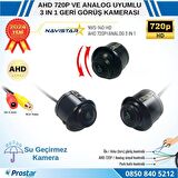 Ayarlanabilir Başlıklı AHD 720P ve Analog Pal Çevrilebilir Geri Görüş Kamerası