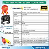Mini Kamera AHD 1080P ve Analog Pal Çevirilebilir Gece Görüşlü Metal Ayaklı AV Full HD Kamera