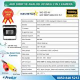 Şapkalı AHD 1080P ve Analog Pal Çevirilebilir Gece Görüşlü AV girişli Metal Ayaklı Full HD Kamera
