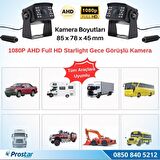 Navistar 8010 Ledli AHD 1080P Alüminyum Büyük Boy Gece Görüşlü Kamera