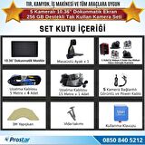5 Kameralı 10.36" Dokunmatik Kayıtlı Ekranlı 256 GB SD Kart Destekli Araç Kamera Seti