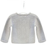 AC24333 Basic Bebe Ceket Grey Melange