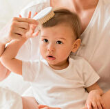 Doğal Kıl Fırça Tarak Seti 519 Gri