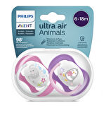 Nessiworld   Avent Ultra Air Emzik 6-18 Ay Kız