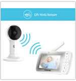 Nessiworld Motorola WM-LUX64 Wifi Connect 4.3 FHD LCD Dijital Bebek Kamerası