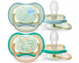 Nessiworld Philips Avent Ultra Air Gece Emzik 0-6 Ay Erkek