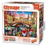 Nessiworld KS Games Riatto Bridge in Venice Puzzle 1000 Parça 20757