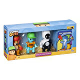 Nessiworld Stumble Guys 4'lü Aksiyon Figür Set