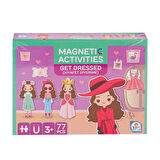 Nessiworld LC7982 Manyetik Aktivite Kız Kıyafet Giydirme -Laçokids