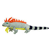 1232  Yeşil Bukelamun Peluş 100 cm -My Friend Toys