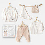 Nessiworld Andywawa AC25850 Happy Animals 5'Li Hastane Çıkışı Ekru