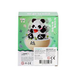 Nessiworld P1276 Panlos Panda 574 Parça Blok Seti -Vagon life