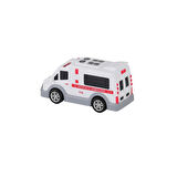 Nessiworld URT004-01 Şehrin Kırılmazları Sürtmeli Ambulans -Birliktoys