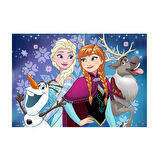 Nessiworld 90747 Disney Frozen Kuzey Işıkları 2x24 parça Ravensburger Puzzle