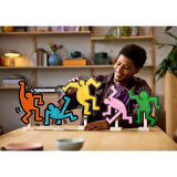 31216 Lego icons - Keith Haring – Dans Eden Figürler 1773 parça +18 yaş
