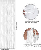Nessiworld Soft Beyaz Renk Duvar ve Kapı Perdesi İthal 100x200 cm