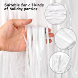 Nessiworld Soft Beyaz Renk Duvar ve Kapı Perdesi İthal 100x200 cm