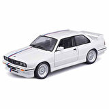 21100 Burago 1:24 BMW M3 1988 Model Araba