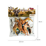 Nessiworld 9115,9116,9117 Poşette 9 parça Hayvan Seti