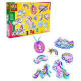 Kalıba Dök ve Boya Simli Unicorn