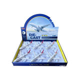 HW-180 2823 RED CB IŞIKLI SESLİ METAL YOLCU UÇAĞI