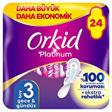 Orkid Ultra Platinum Gece Ped 24'Lü