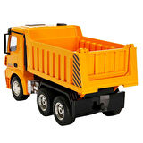 5083 NessiWorld-RST-RC İŞ MAKİNESİ 1 18 DAMPERLİ KAMYON FF IŞIKLI 9CH 3 7V USB 2 4GHZ