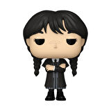 Funko POP TV: The Addams Family Wednesday Addams (Black Coat)