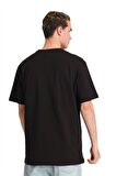 Erkek Tişört, Casual Model, Oversize, Bisiklet Yaka, Kısa Kol, Cepsiz Erkek Tshirt