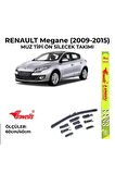 Renault Megane 3 (2009-2015) Ön Silecek Takımı 600x400mm (aparatlı) -