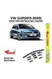 Volkswagen Golf (2013-2020) Ön Silecek Takımı 650x480mm (aparatlı) -
