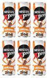 Nescafe Xpress Caramel Aromalı Soğuk Kahve 250 Ml X 6 Adet