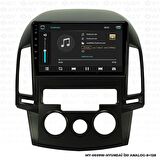 Araç Multimedya Hyundai İ30 Android 12 Carplay 4Gb Ram + 64Gb Hdd Analog Navigasyon Ekran MYW